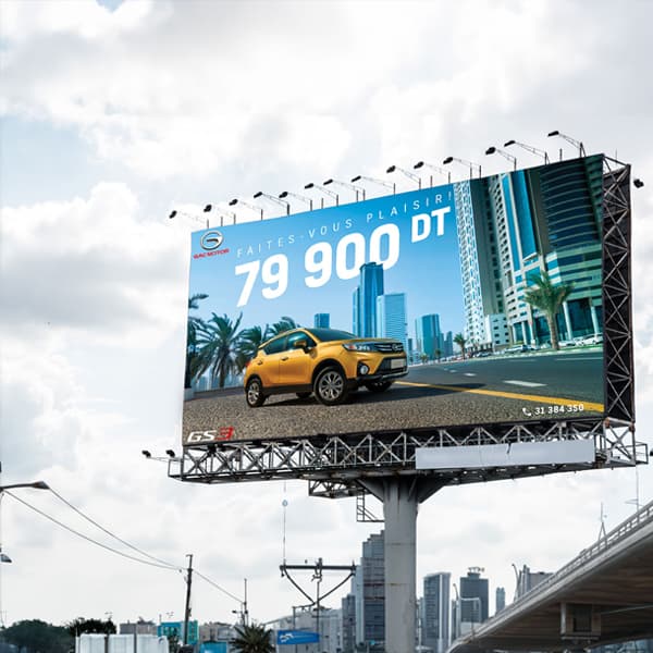 ACHAT D'ESPACES PUBLICITAIRES